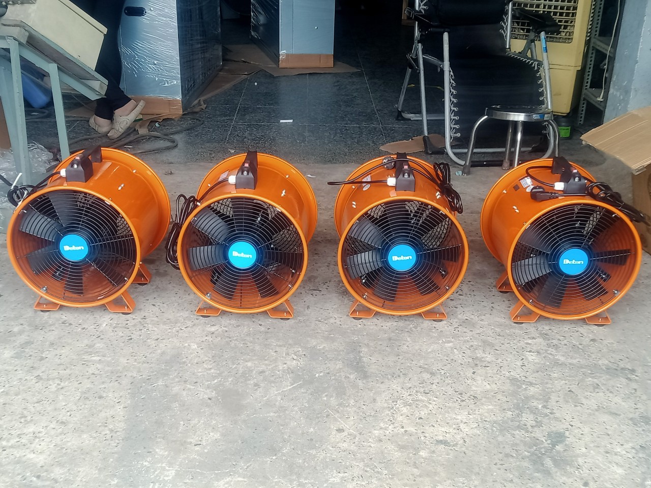 Quạt Cấp Gió Xách Tay DETON DVT 4 Quạt Cấp Gió Xách Tay DETON DVT - Image 4