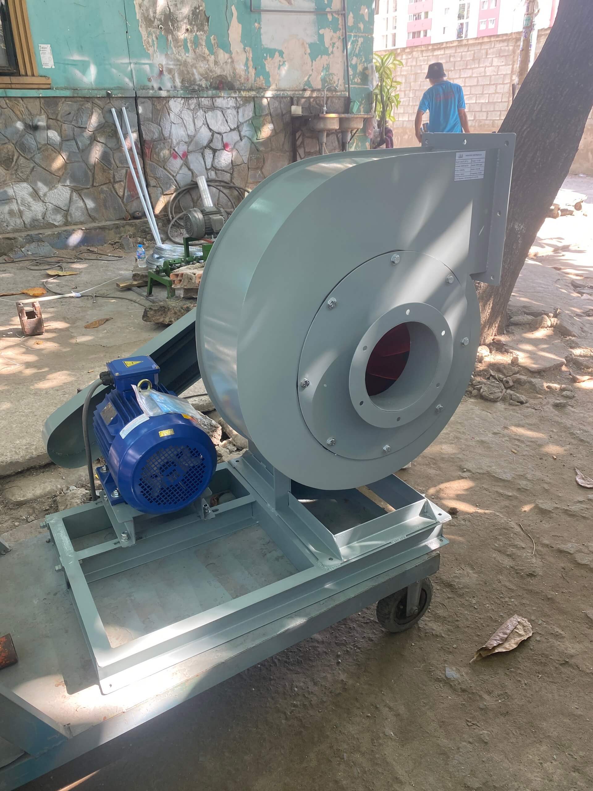 Quạt Ly Tâm Gián Tiếp Cao Áp ( Trục Dầu) QLGT-2P 5 Quạt Ly Tâm Gián Tiếp Cao Áp ( Trục Dầu) QLGT-2P - Image 5