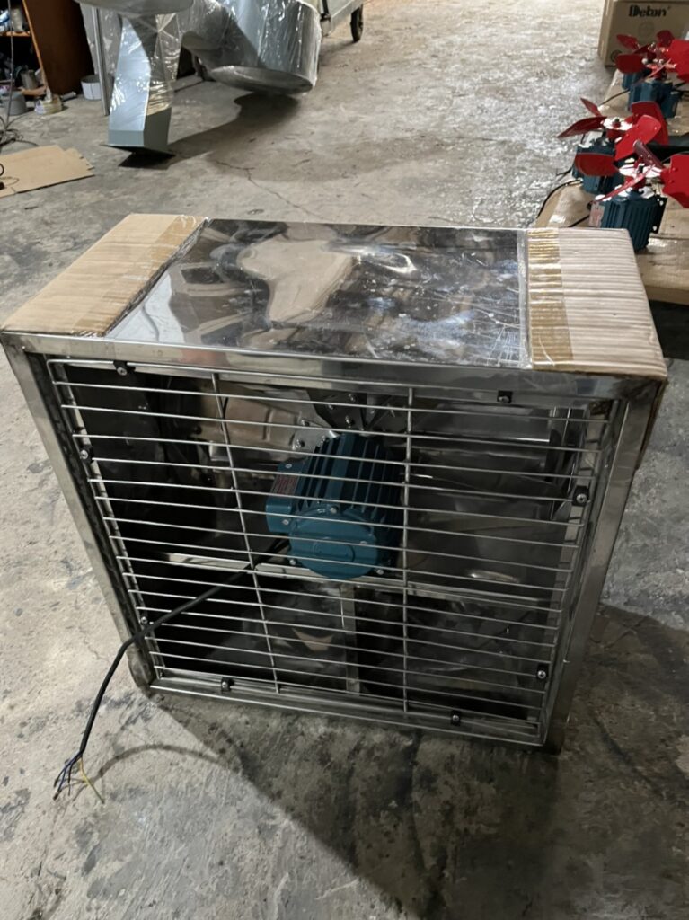 Quạt Thông Gió Vuông QV 17 QV-06LS- INOX