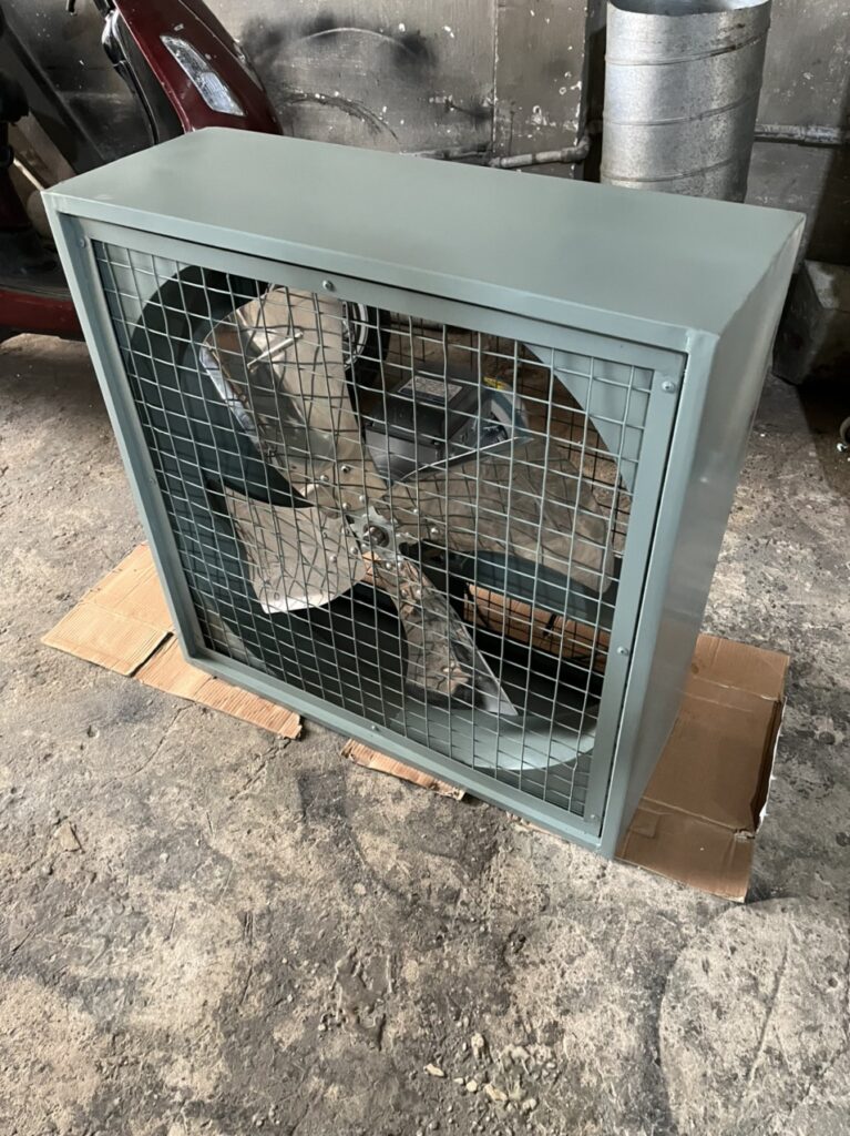 Quạt Thông Gió Vuông QV 20 QV-08L Lưới