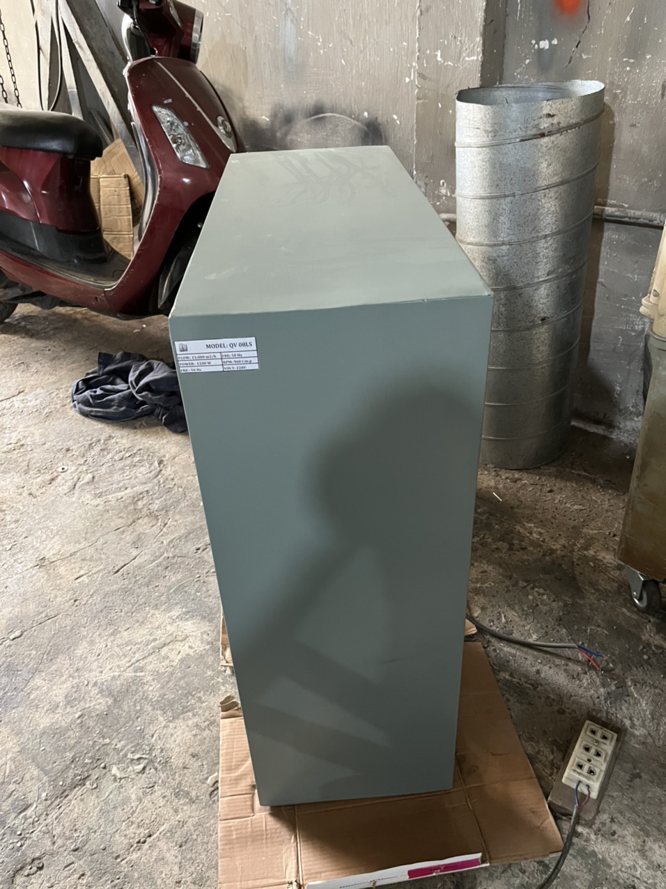 Quạt Thông Gió Vuông QV 7 QV-08L Lưới