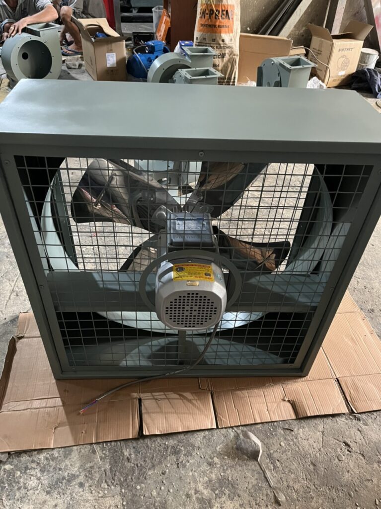 Quạt Thông Gió Vuông QV 22 QV-08L Lưới