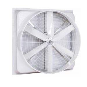 Quạt Thông Gió Vuông Cánh Composite Vỏ Composite